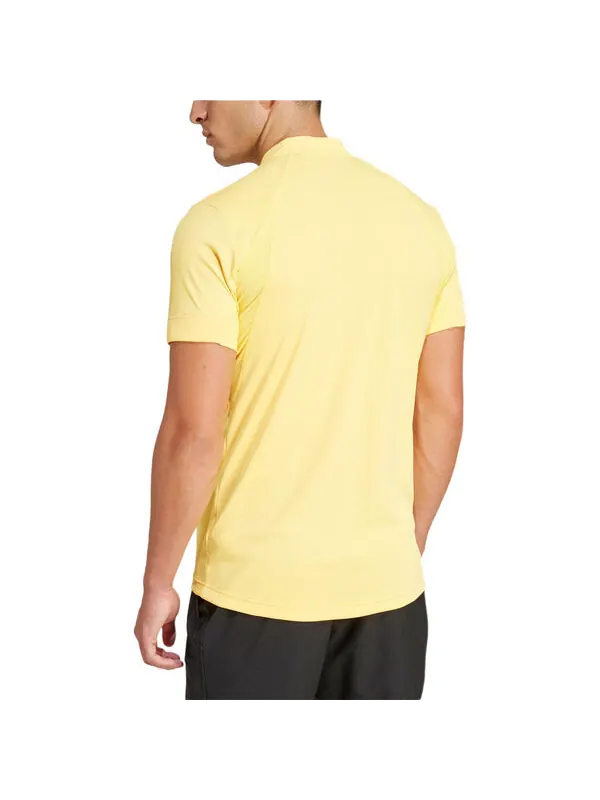 Рубашка поло теннис heat.rdy pro freelift henley polo shirt asia sizing Adidas — изображение 3 из 4, белый