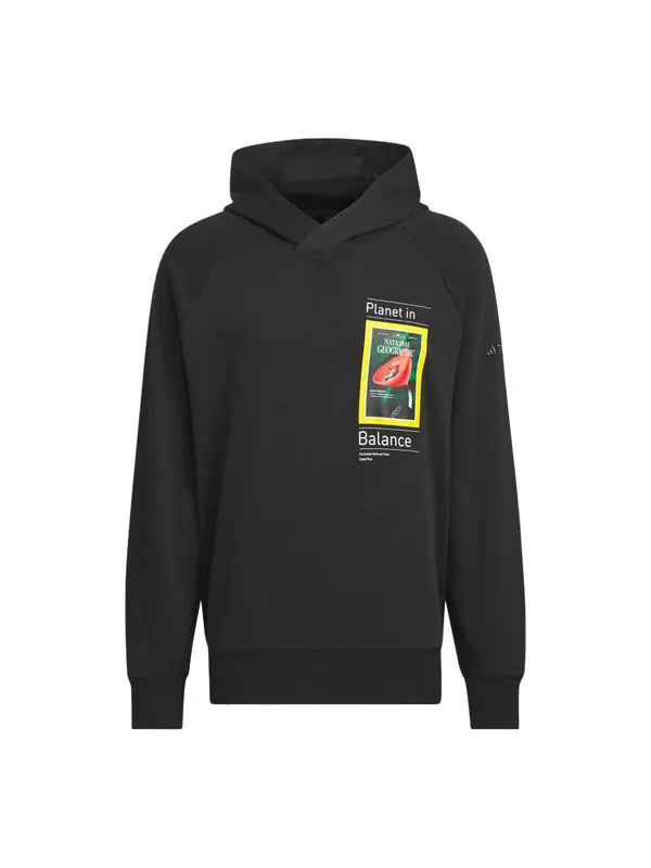 Толстовка x national geographic dwr graphic hoodie asia sizing Adidas — изображение 1 из 4, черный