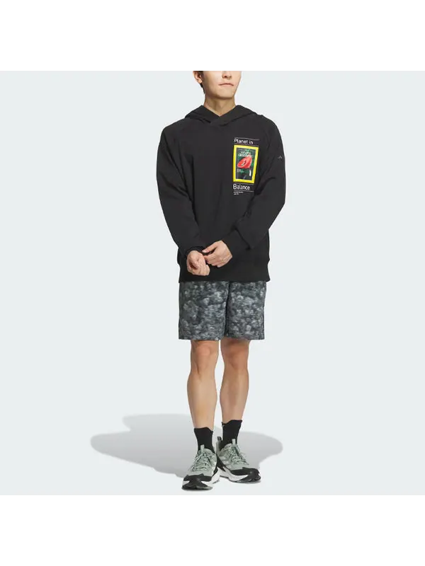 Толстовка x national geographic dwr graphic hoodie asia sizing Adidas — изображение 4 из 4, черный