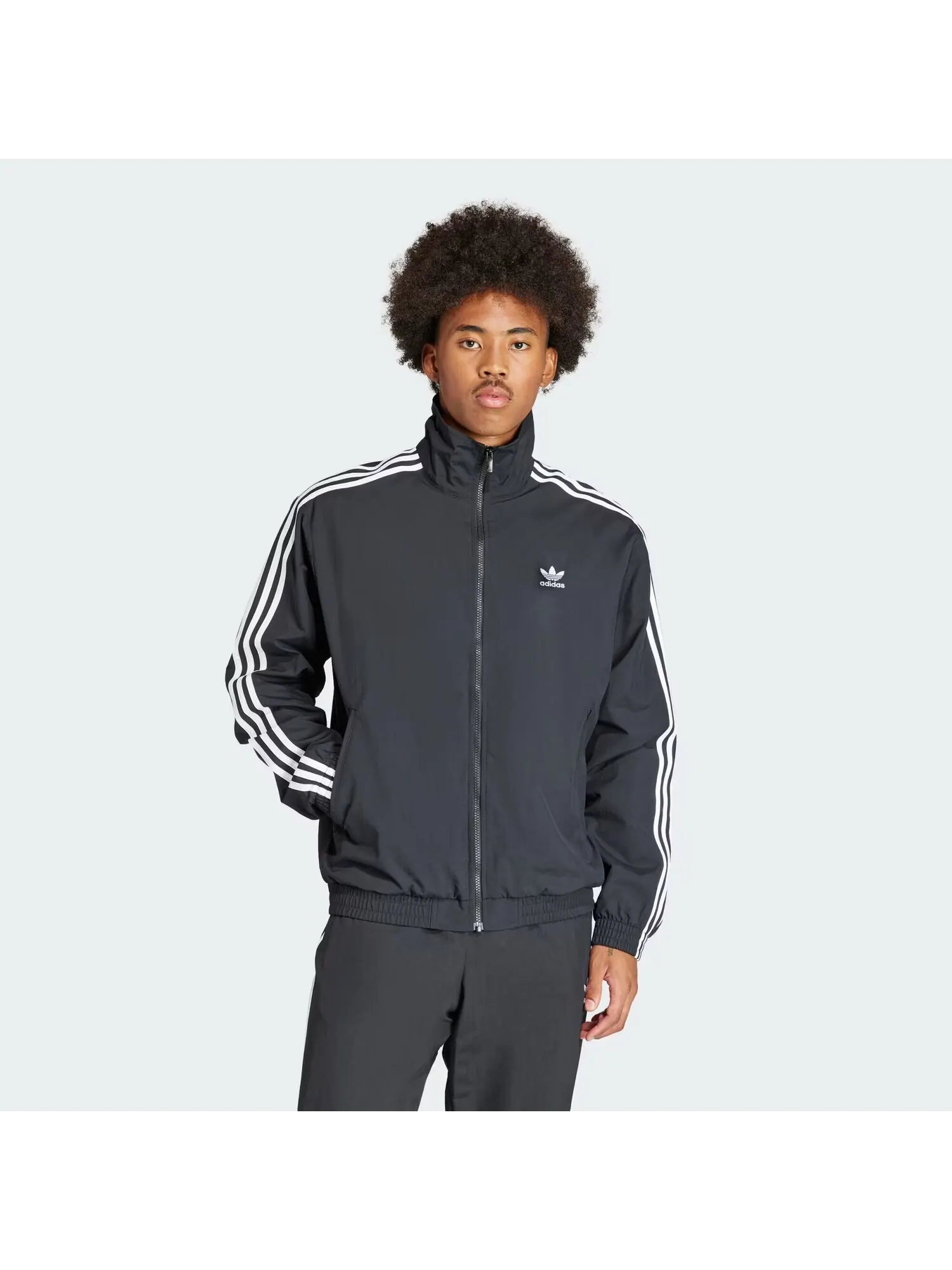 Куртка Adidas Originals Adicolor Woven Firebird — изображение 2 из 7, черный