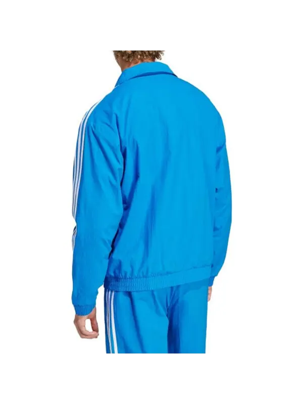Куртка adicolor плетеные firebird track top asia sizing Adidas — изображение 4 из 4, синий