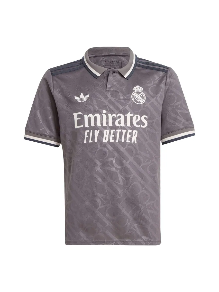 Джерси (GS) adidas Real Madrid 24/25 Third Jersey 'Grey' — изображение 1 из 2, серый