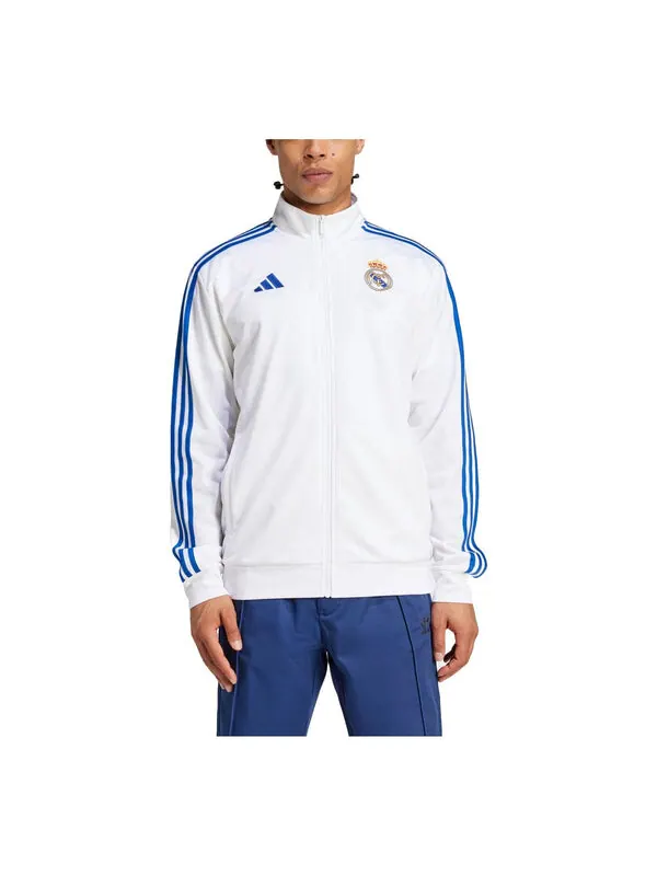 Куртка real madrid dna track куртка размер азия Adidas — изображение 1 из 2, белый