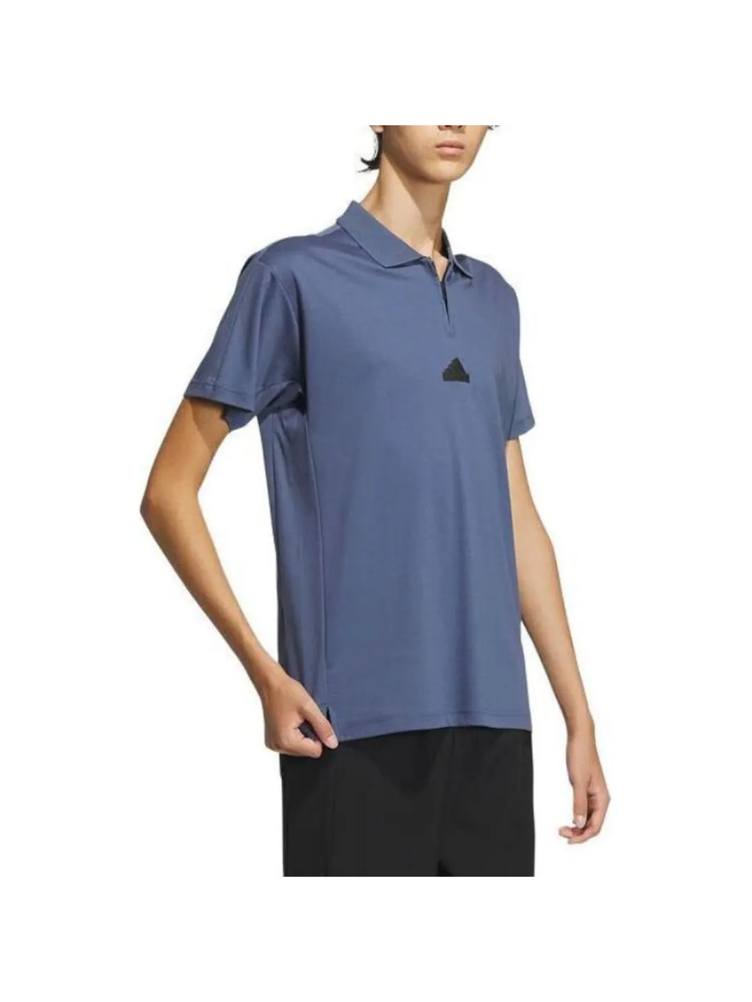 Поло adidas City Escape Polo Shirt Asia Sizing 'Teal' IT3935 — изображение 3 из 3, бирюзовый