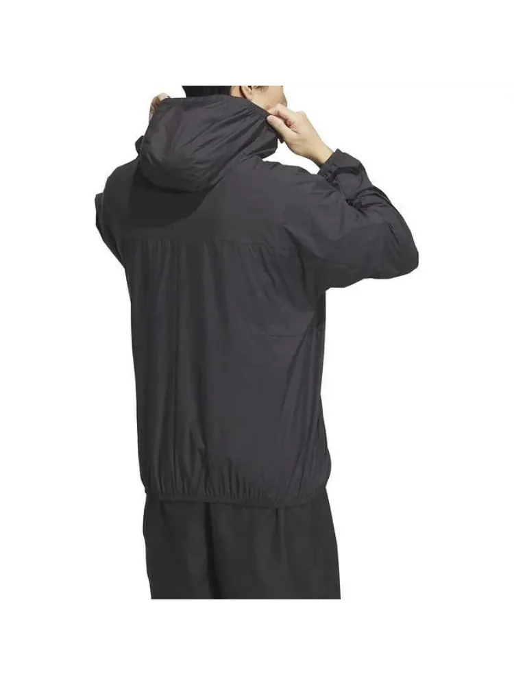 Ветровка Adidas City Escape Lightweight Woven — изображение 3 из 6, черный