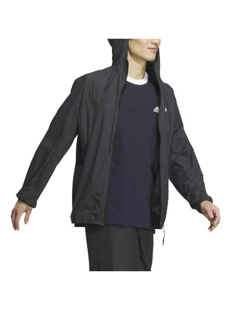 Ветровка Adidas City Escape Lightweight Woven — изображение 4 из 6, черный