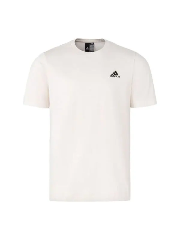 Футболка классические Футболка с логотипом Adidas — изображение 1 из 2, белый
