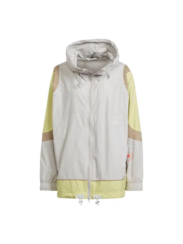 Куртка от stella mccartney плетеный спортивный топ азия размеры Adidas — изображение 1 из 4, белый/желтый