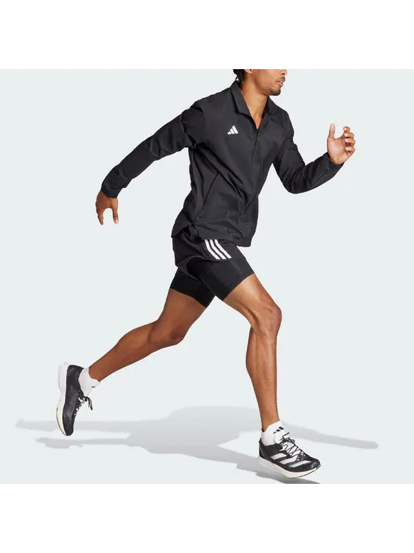 Куртка adizero essentials беговая куртка азиатские размеры Adidas — изображение 4 из 4, черный