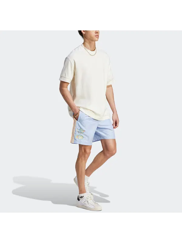 Шорты оригиналы наслаждаются летними шортами Adidas — изображение 4 из 4, синий