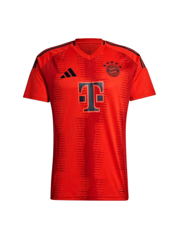 Футболка fc bayern 24 25 домашняя футболка азия размеры Adidas — изображение 1 из 4, красный