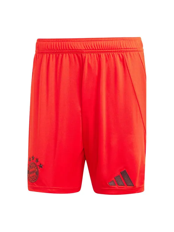 Шорты fc bayern 24 25 домашние футбольные шорты азиатские размеры Adidas — изображение 1 из 4, красный