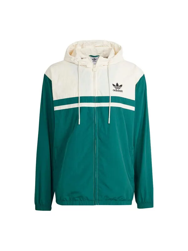 Куртка оригиналы ветровка азия размеры Adidas — изображение 1 из 4, бежевый/зеленый