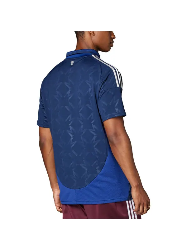 Футболка manchester united 24 25 выездная футбольная майка Adidas — изображение 2 из 2, индиго