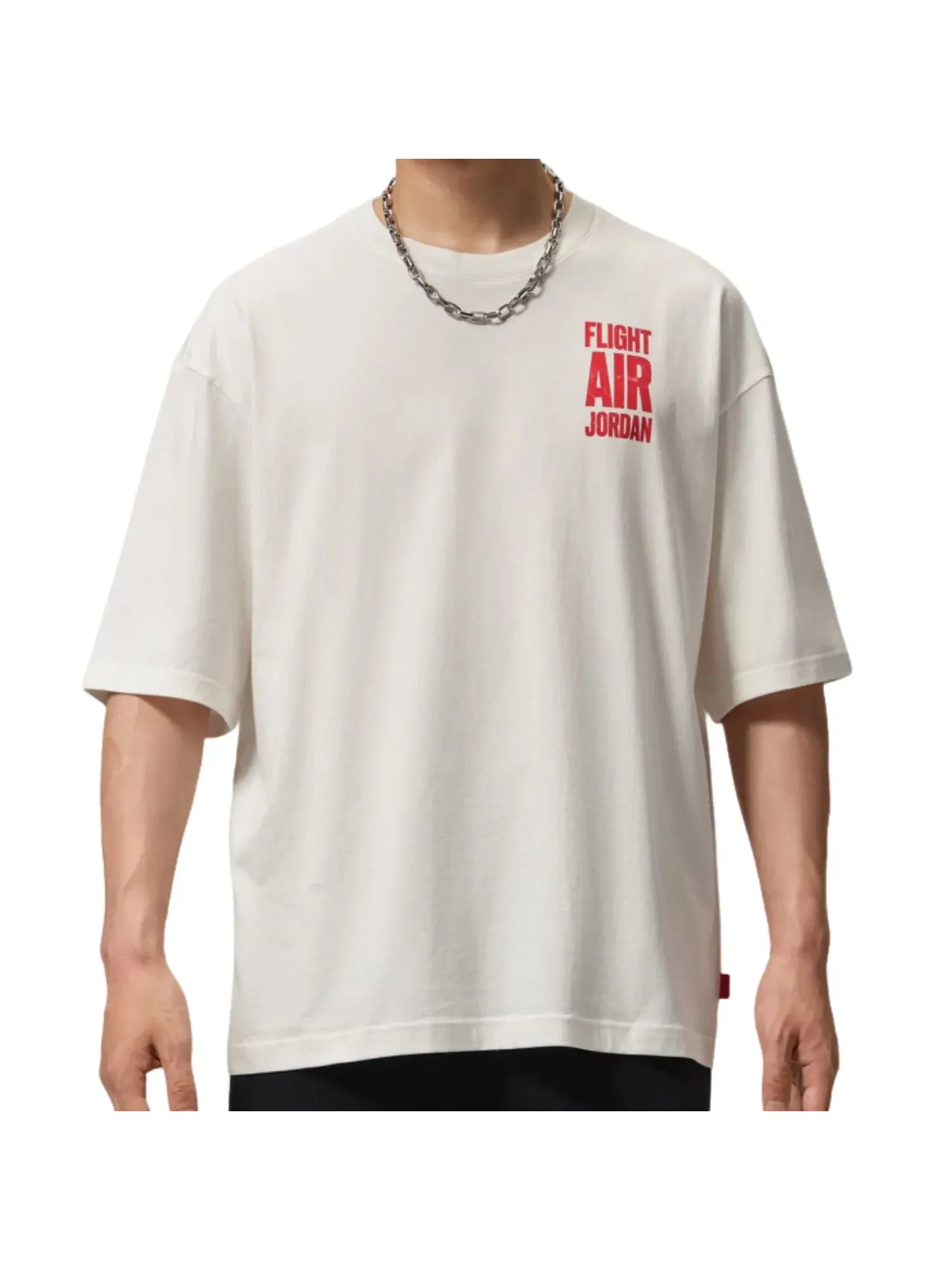 Мужская футболка с принтом Air Jordan T-Shirt Sail — изображение 2 из 2, бежевый