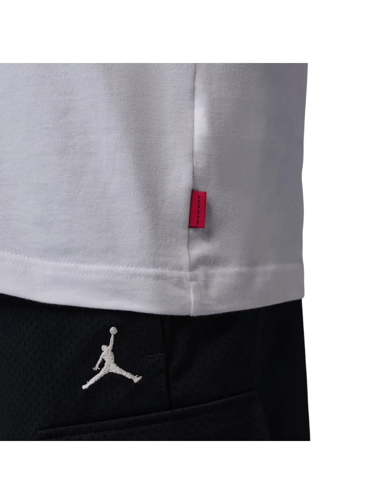 Мужская футболка с коротким рукавом Jordan Brooklyn Essentials T-Shirt — изображение 3 из 4, белый