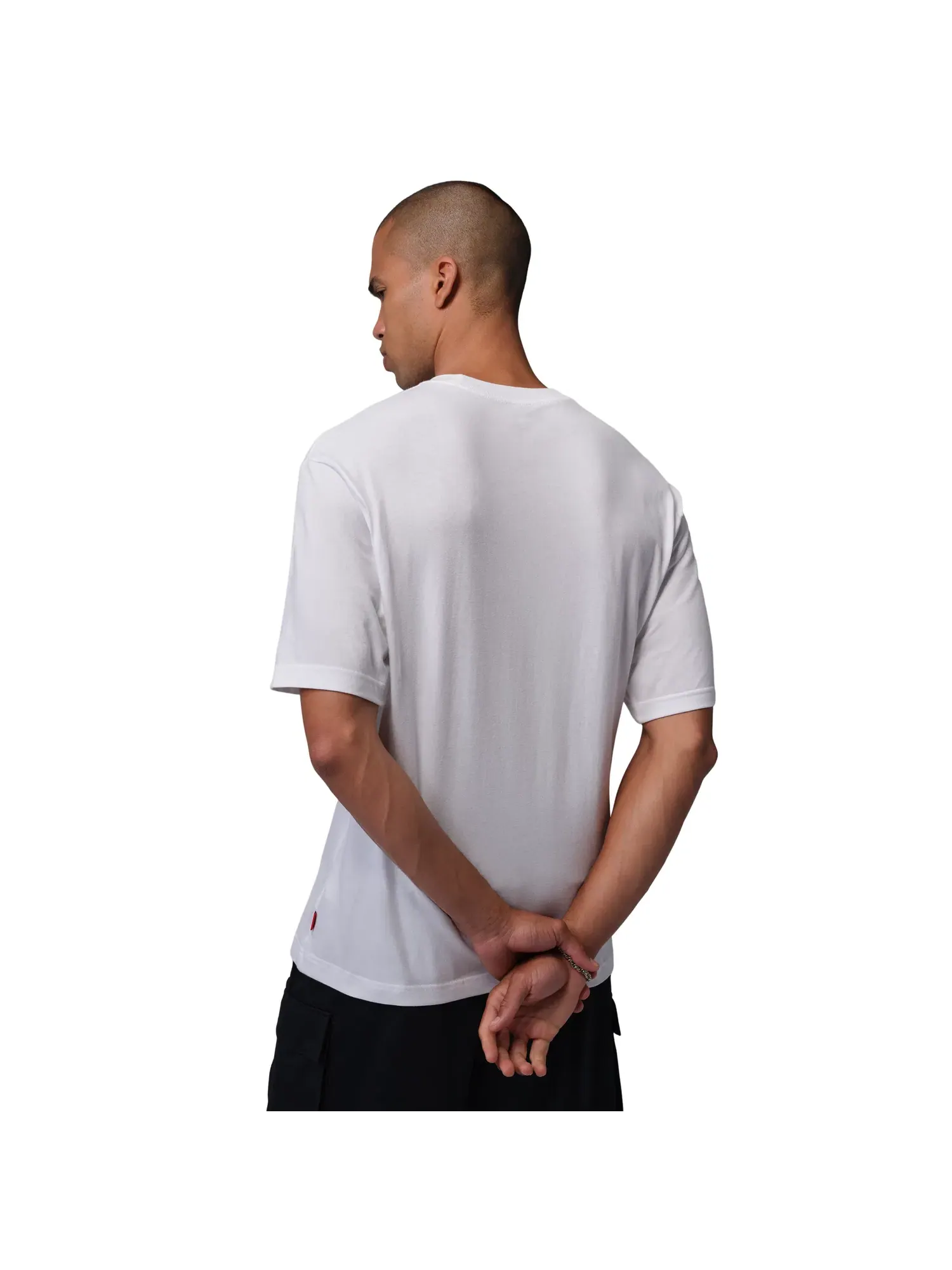 Мужская футболка с коротким рукавом Jordan Brooklyn Essentials T-Shirt — изображение 4 из 4, белый