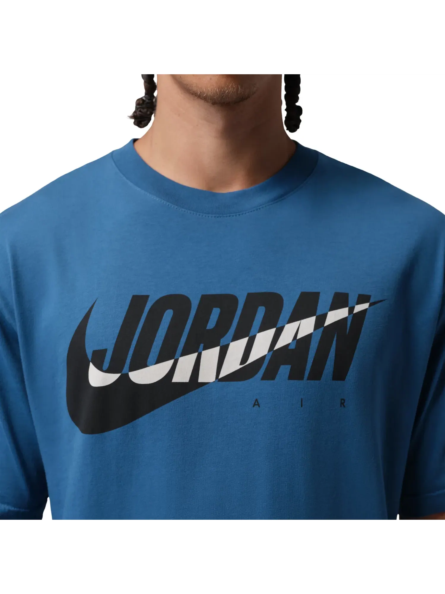 Мужская футболка с принтом Brooklyn Essentials Jordan — изображение 2 из 4, синий