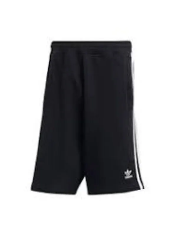 Шорты lifestyle adicolor 3 полоски шорты азиатские размеры Adidas — изображение 1 из 2, черный/белый