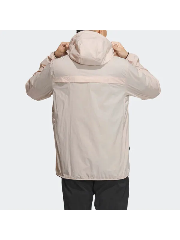 Куртка adidas Terrex Wind.Rdy Jacket 'Sand' — изображение 3 из 4, бежевый