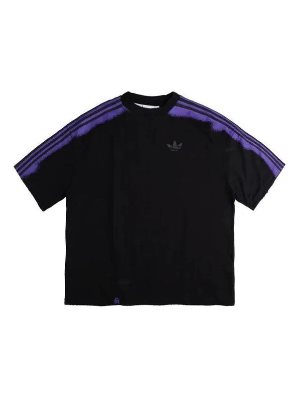 Футболка youth of paris tee 'grey purple' Adidas — изображение 1 из 2, фиолетовый