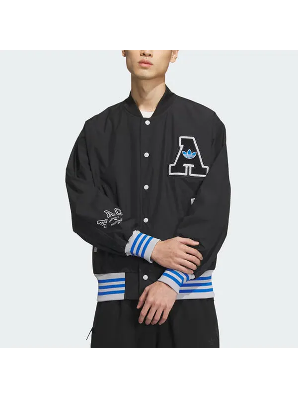Куртка оригиналы Куртка бомберы rifta Adidas — изображение 2 из 4, черный