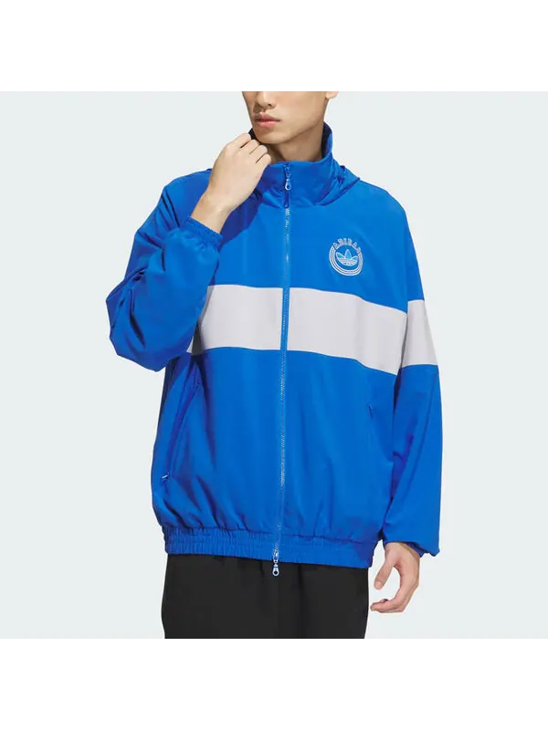 Куртка оригиналы rifta ветровки Куртка Adidas — изображение 2 из 4, синий белый
