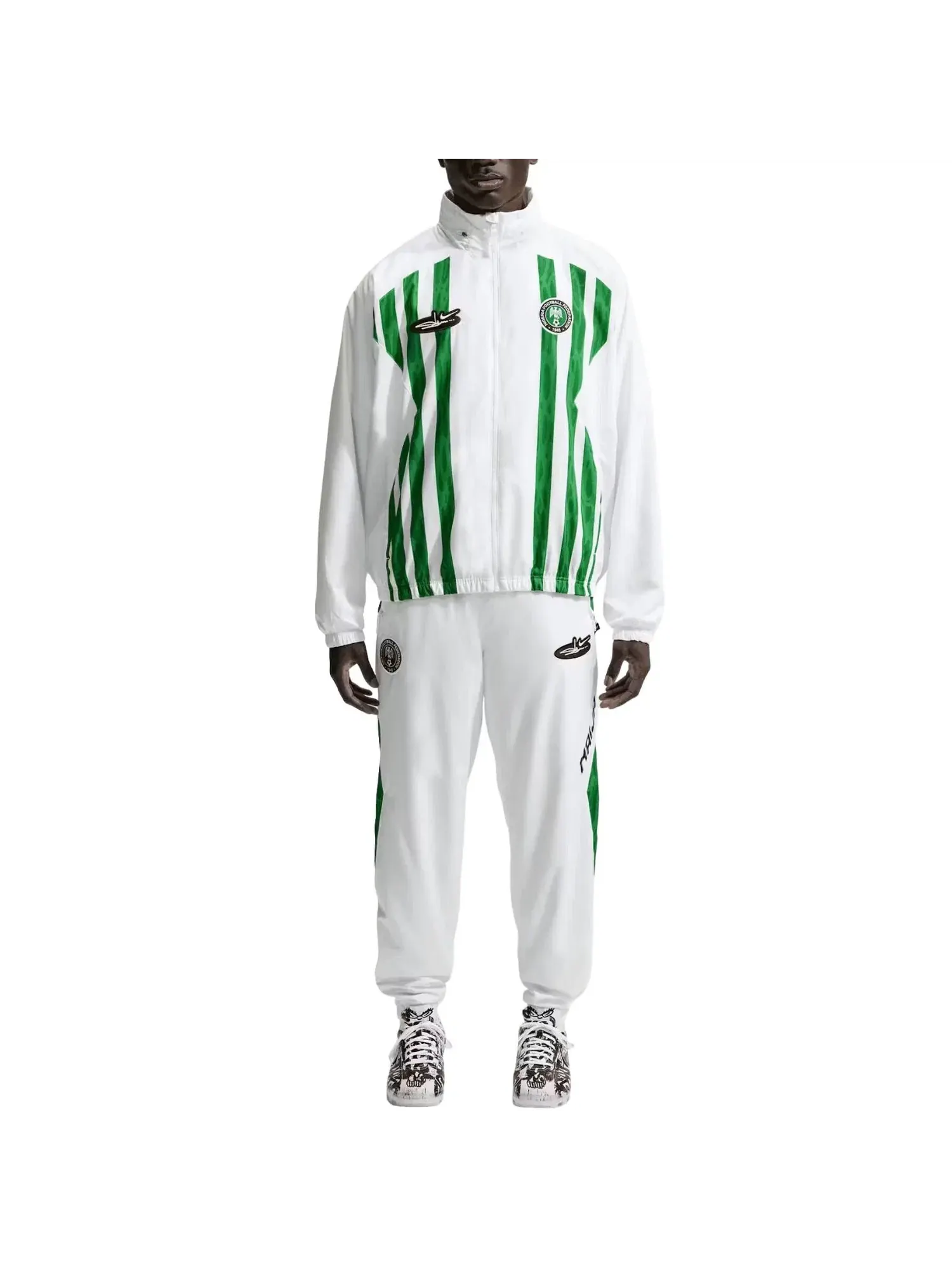 Мужские легкие штаны Nike x Nigeria x Slawn Cryoshot Lightweight Pants — изображение 2 из 3, белый
