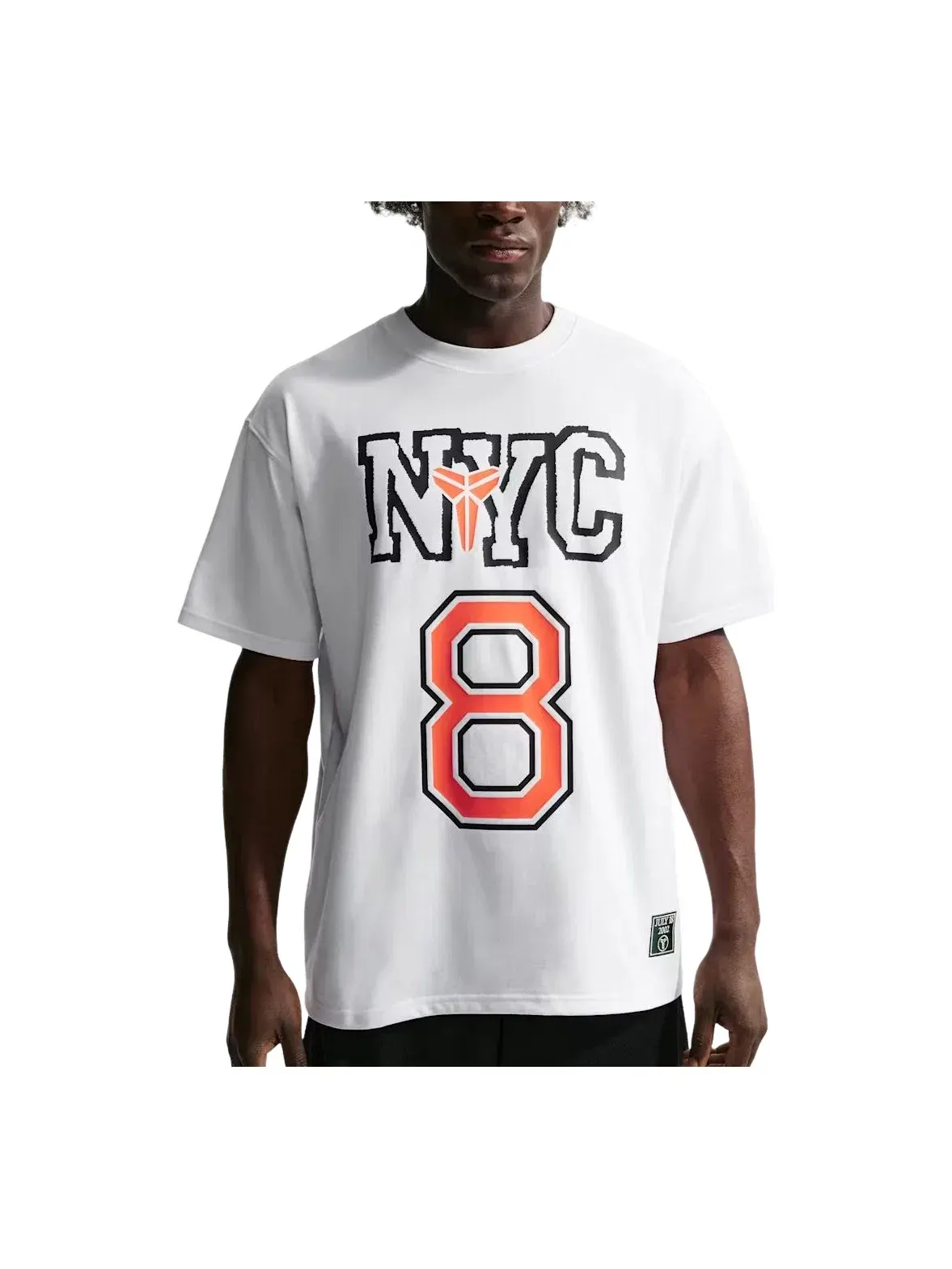 Мужская футболка с принтом Nike x Kobe Dri-FIT White — изображение 1 из 4, белый