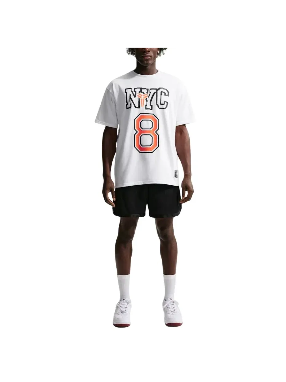 Мужская футболка с принтом Nike x Kobe Dri-FIT White — изображение 3 из 4, белый