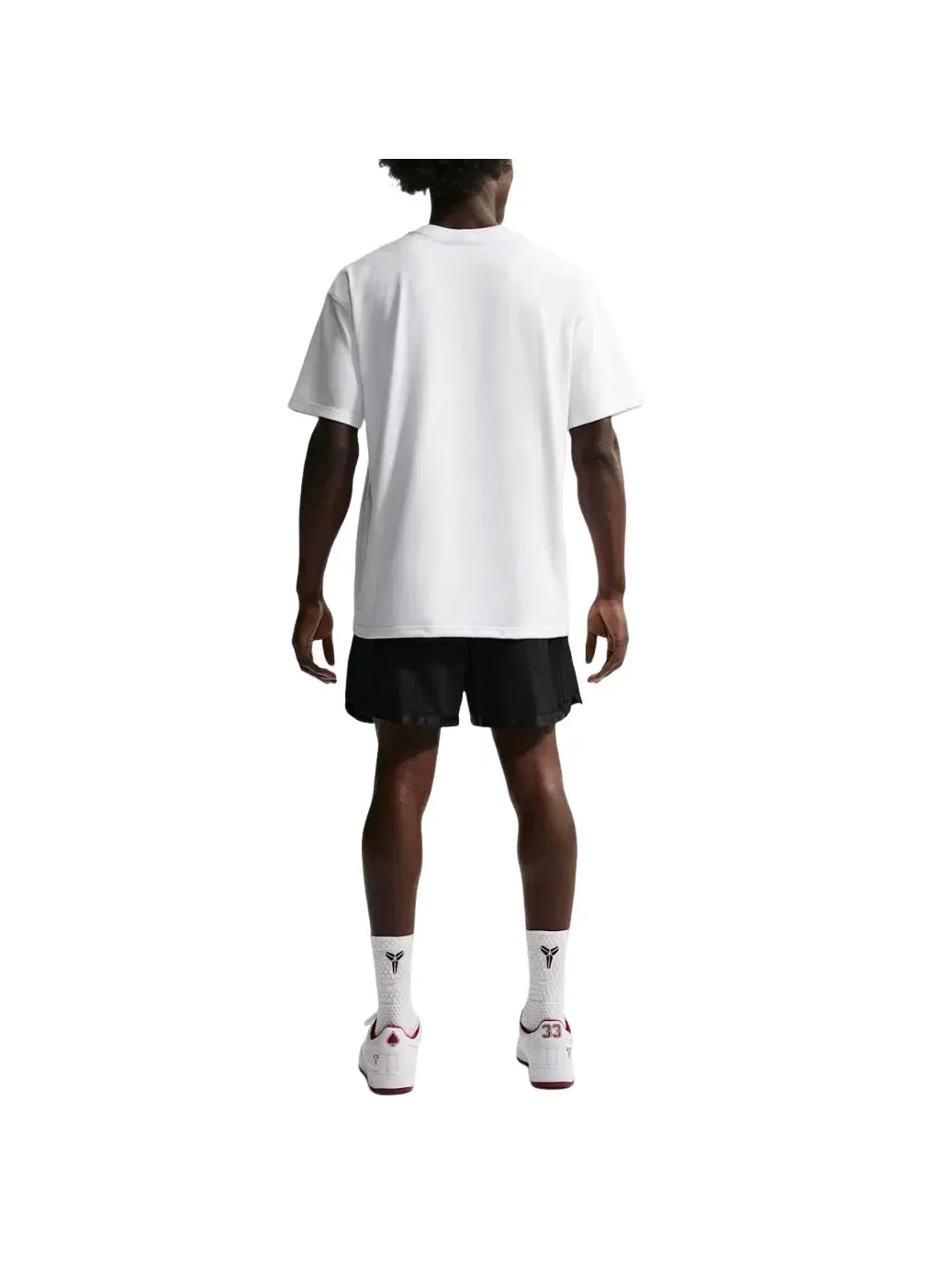Мужская футболка с принтом Nike x Kobe Dri-FIT White — изображение 4 из 4, белый