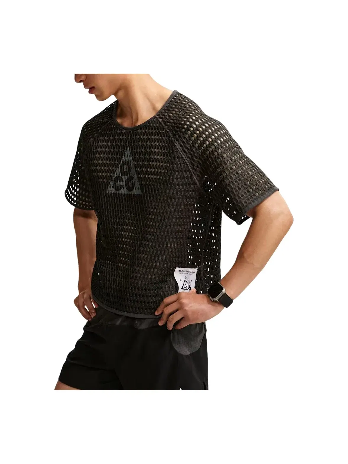 Мужская футболка с коротким рукавом Nike x ACG Radical Airflow Dri-Fit Trail — изображение 1 из 4, черный