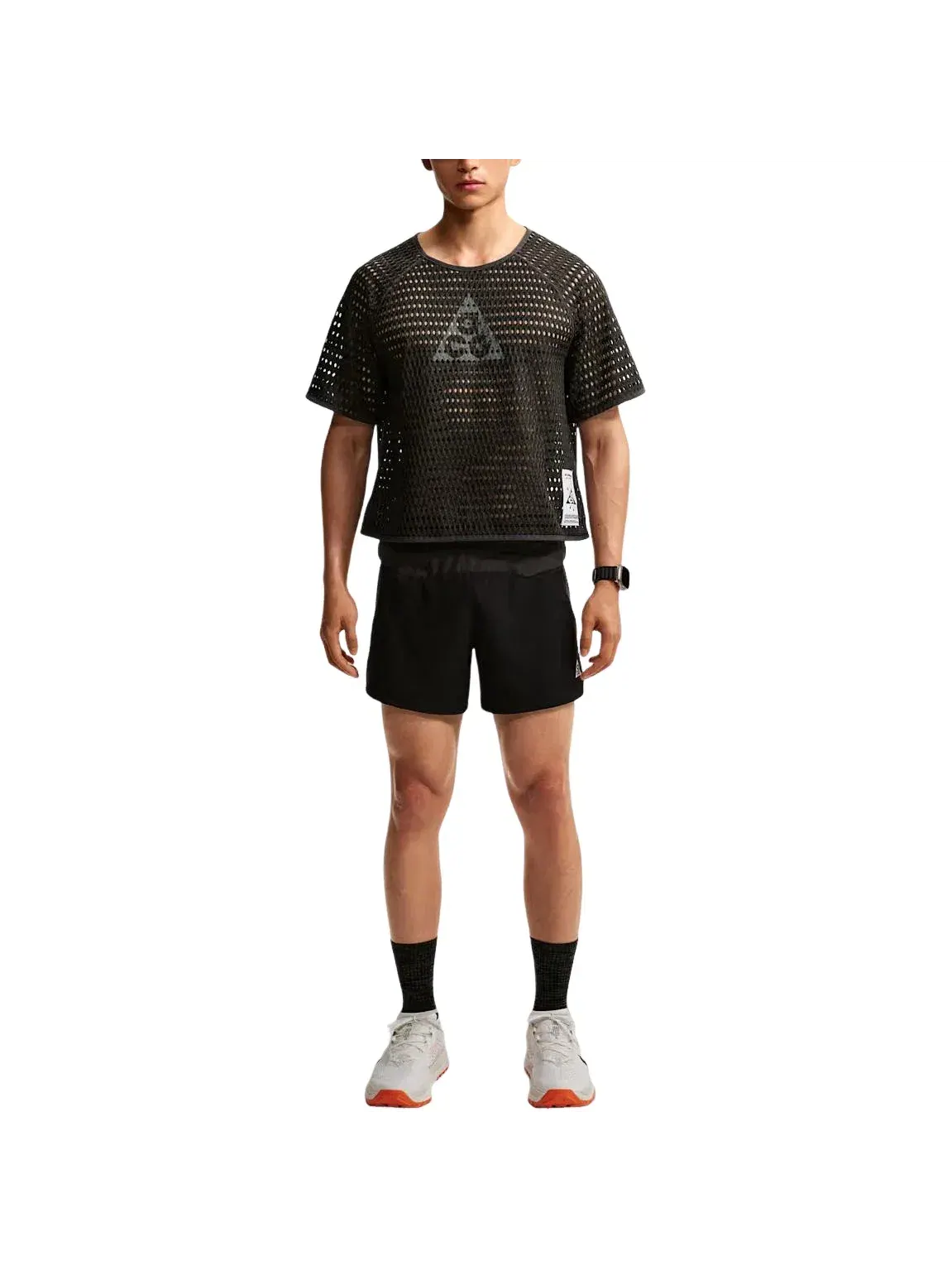 Мужская футболка с коротким рукавом Nike x ACG Radical Airflow Dri-Fit Trail — изображение 3 из 4, черный