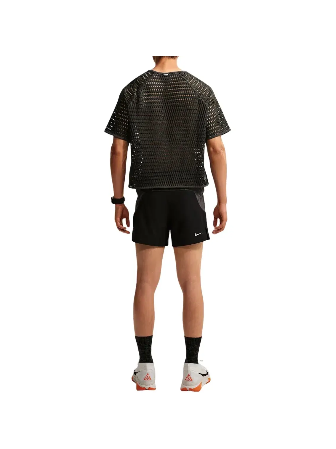 Мужская футболка с коротким рукавом Nike x ACG Radical Airflow Dri-Fit Trail — изображение 4 из 4, черный