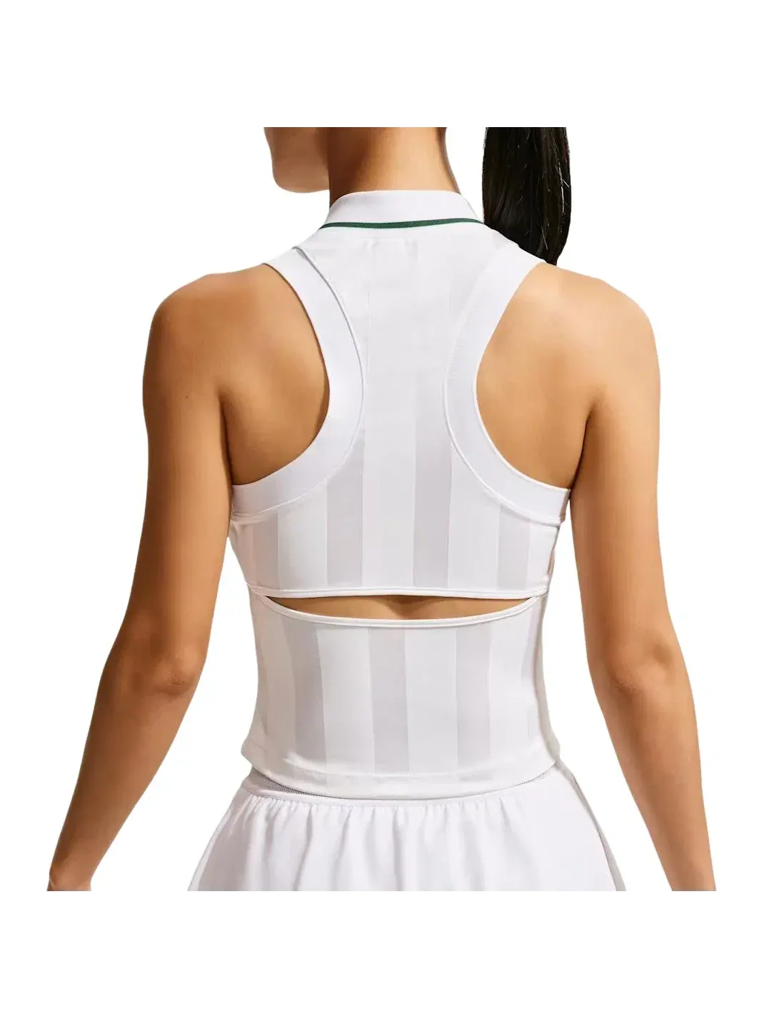Женский топ без рукавов Dri-FIT Nike Court Slam — изображение 2 из 4, белый