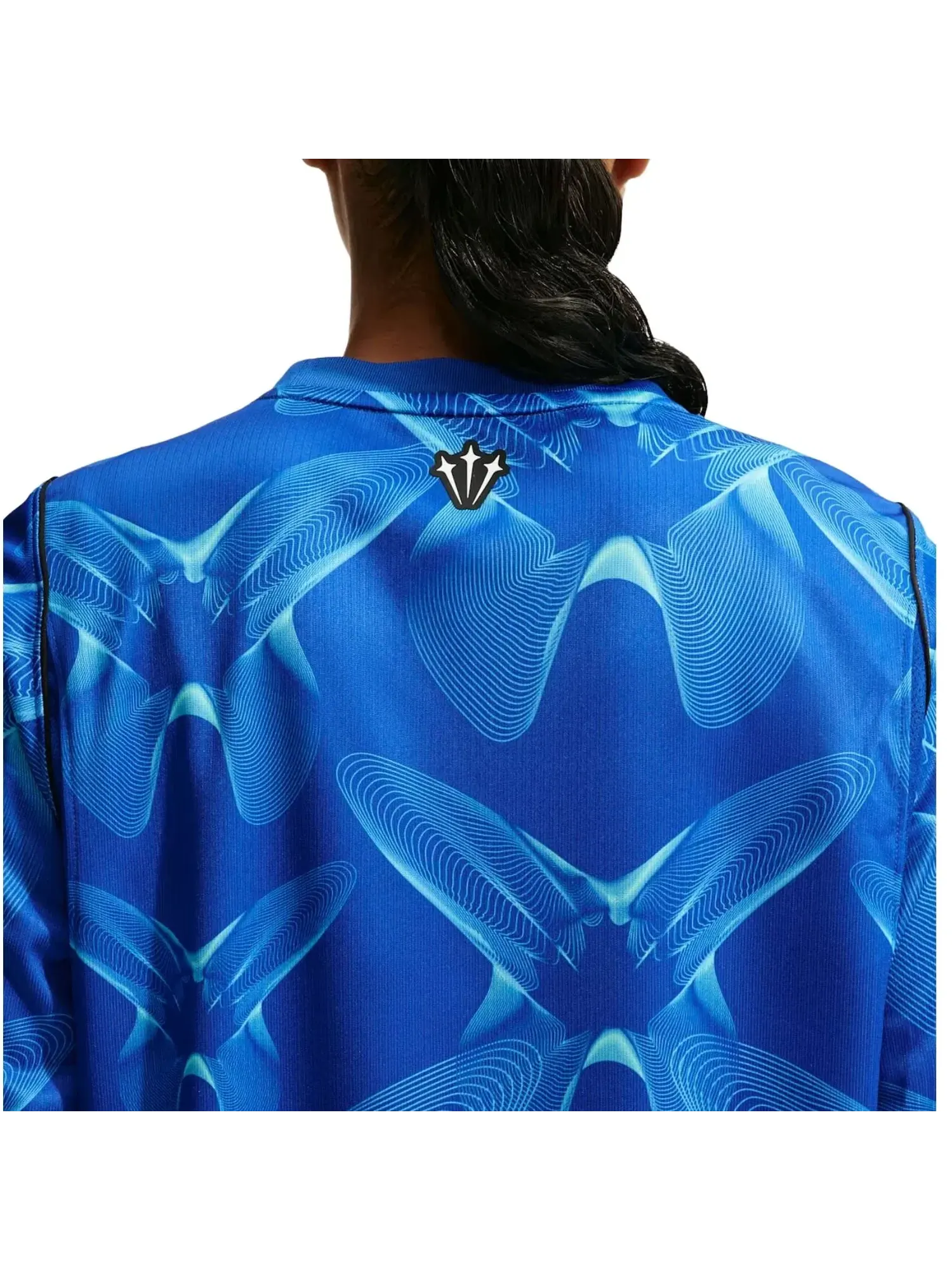 Мужская футболка с коротким рукавом Nike x Canada x NOCTA Cryoshot Goalkeeper T-Shirt — изображение 4 из 4, синий