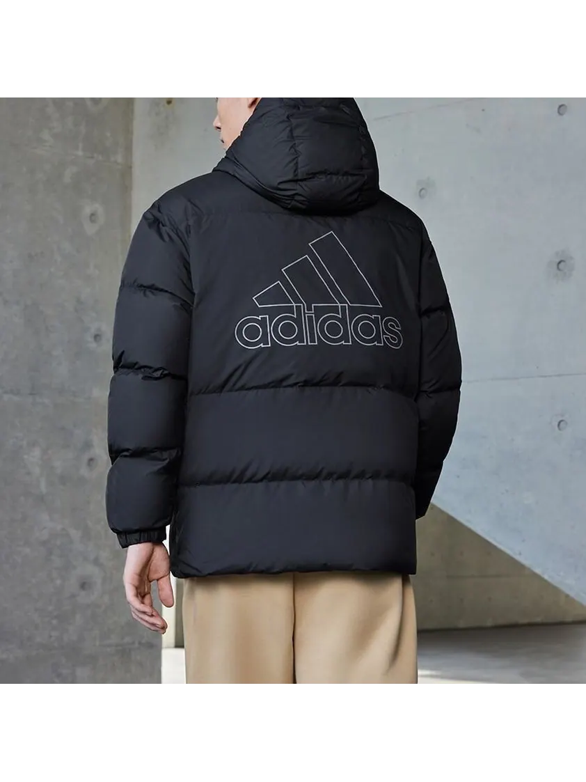 Куртка Adidas Puffy Daily Down — изображение 3 из 4, черный