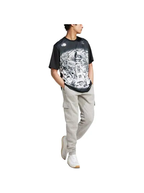 Футболка x star wars nanzuka graphic t shirt asia sizing Adidas — изображение 4 из 4, черный