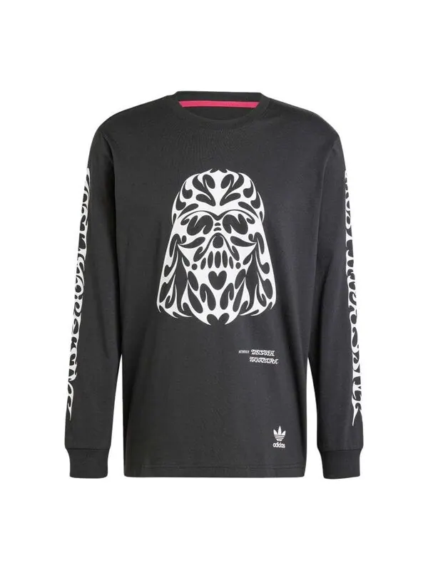 Футболка x star wars nanzuka футболка с длинным рукавом азиатские размеры Adidas — изображение 1 из 1, черный