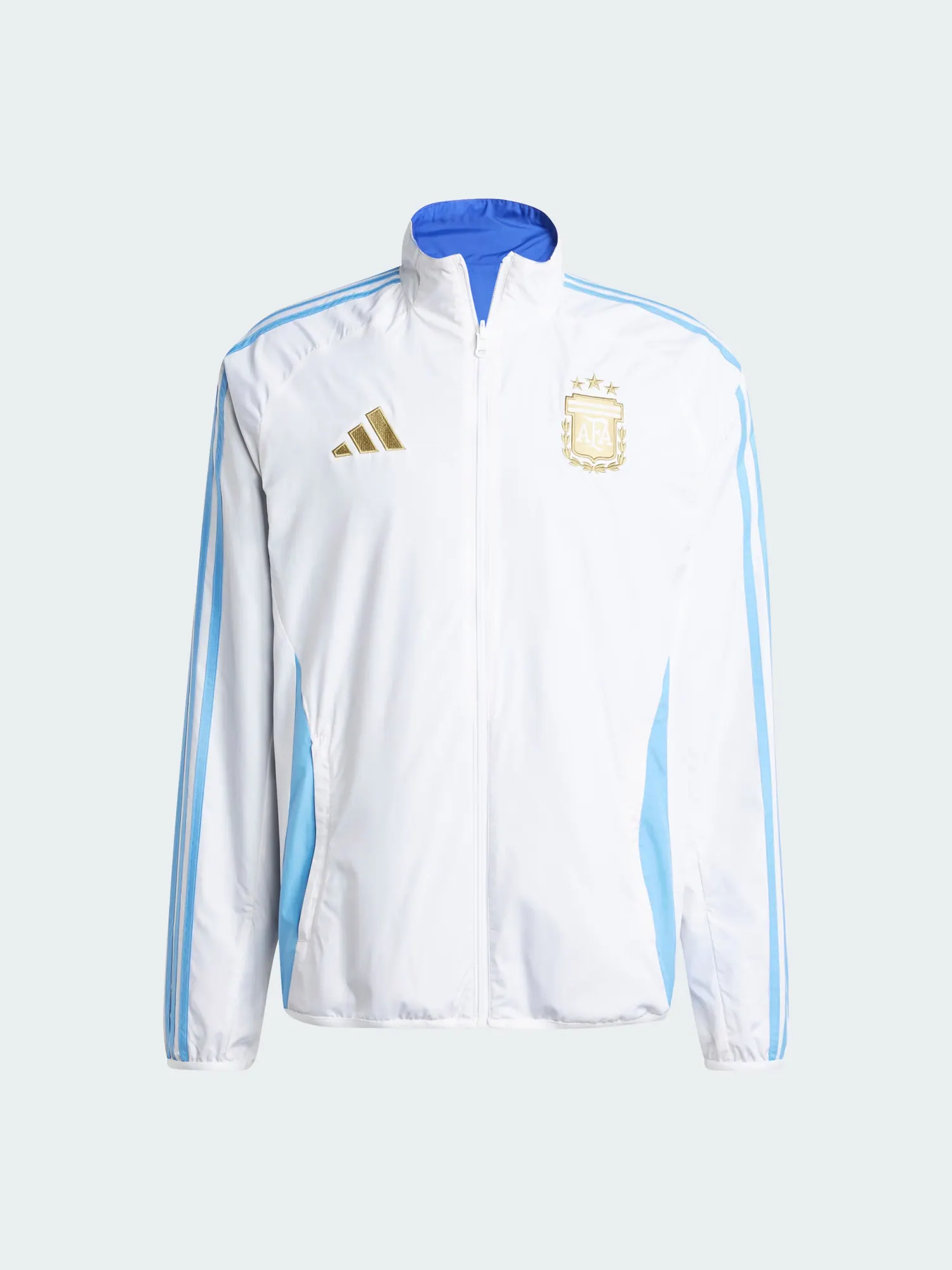 Куртка Adidas Argentina National Team Anthem — изображение 1 из 8, белый/синий