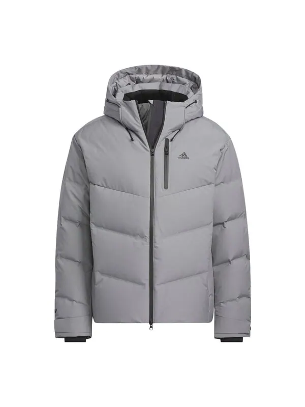 Куртка пуховик Adidas — изображение 1 из 4, серый