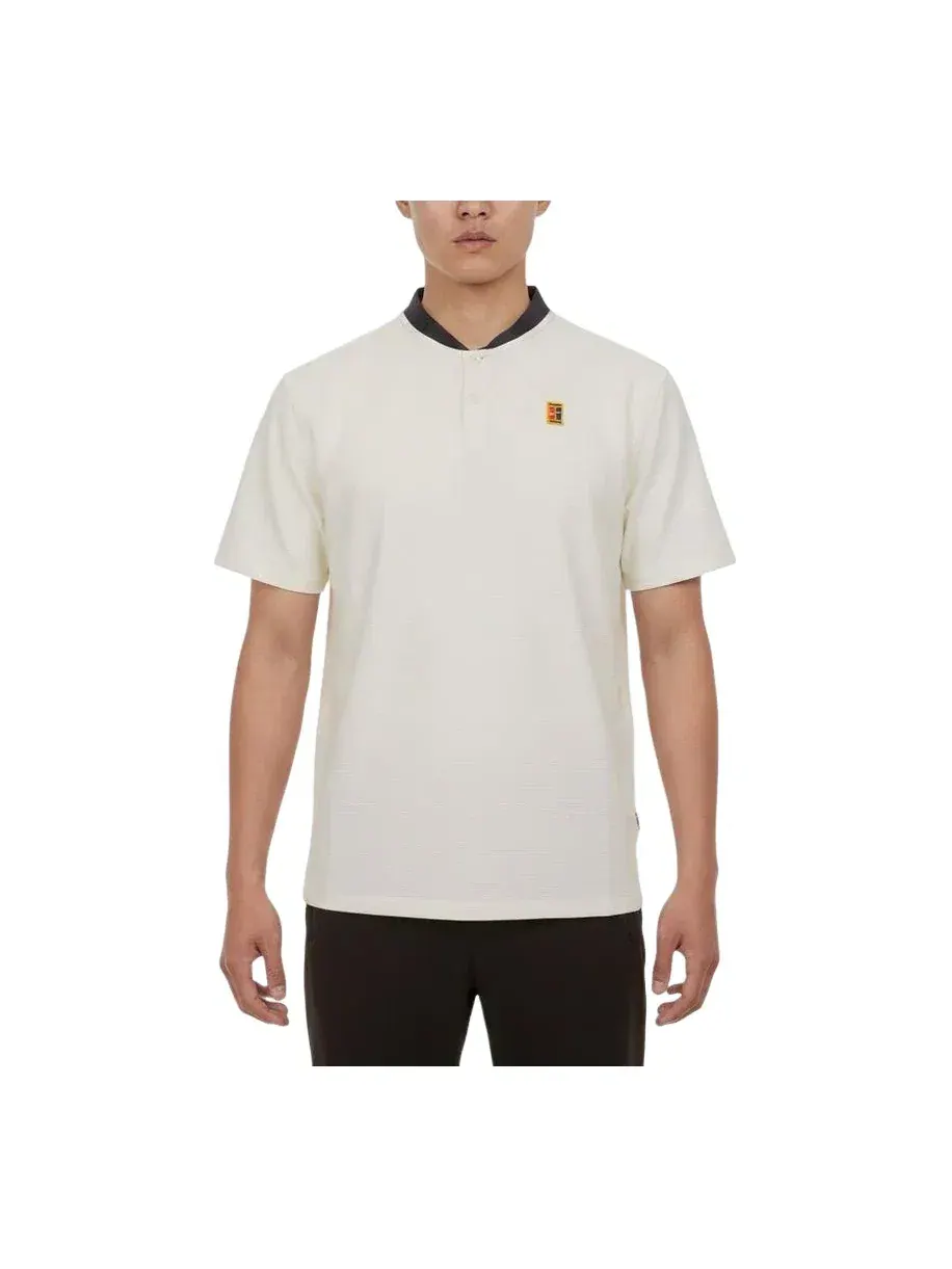 Мужское поло из Dri-FIT с длинным рукавом Nike Tour Dri-FIT Polo — изображение 1 из 2, белый
