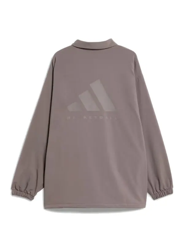 Куртка баскетбольный тренер куртка азия размеры Adidas — изображение 2 из 2, коричневый