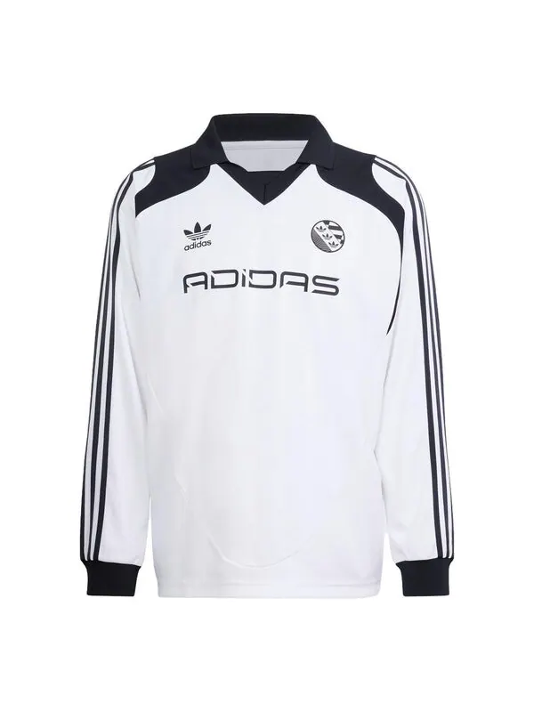 Футболка adilenium oversize с длинным рукавом Adidas — изображение 1 из 1, белый