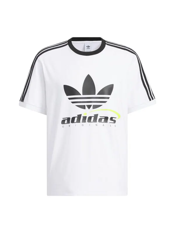 Футболка оригиналы tfl logo футболка азия размеры Adidas — изображение 1 из 3, белый/черный