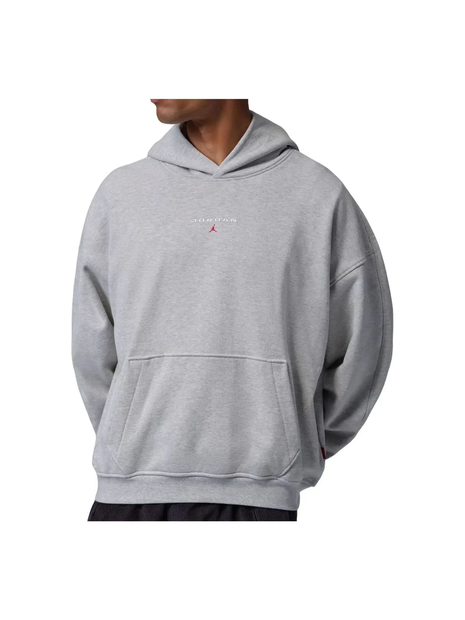 Мужское худи Oversized Jordan Flight Fleece — изображение 1 из 6, серый