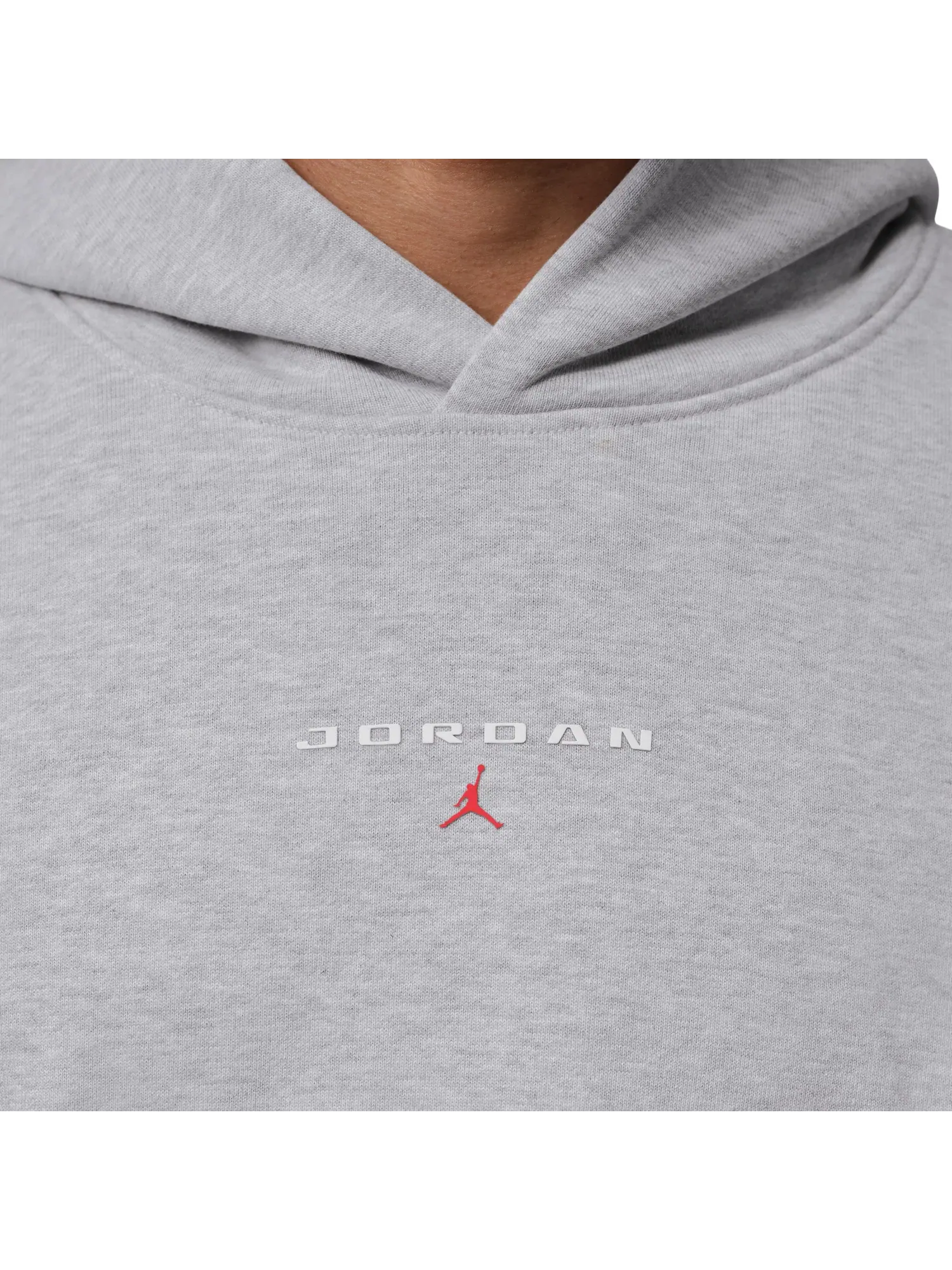 Мужское худи Oversized Jordan Flight Fleece — изображение 3 из 6, серый