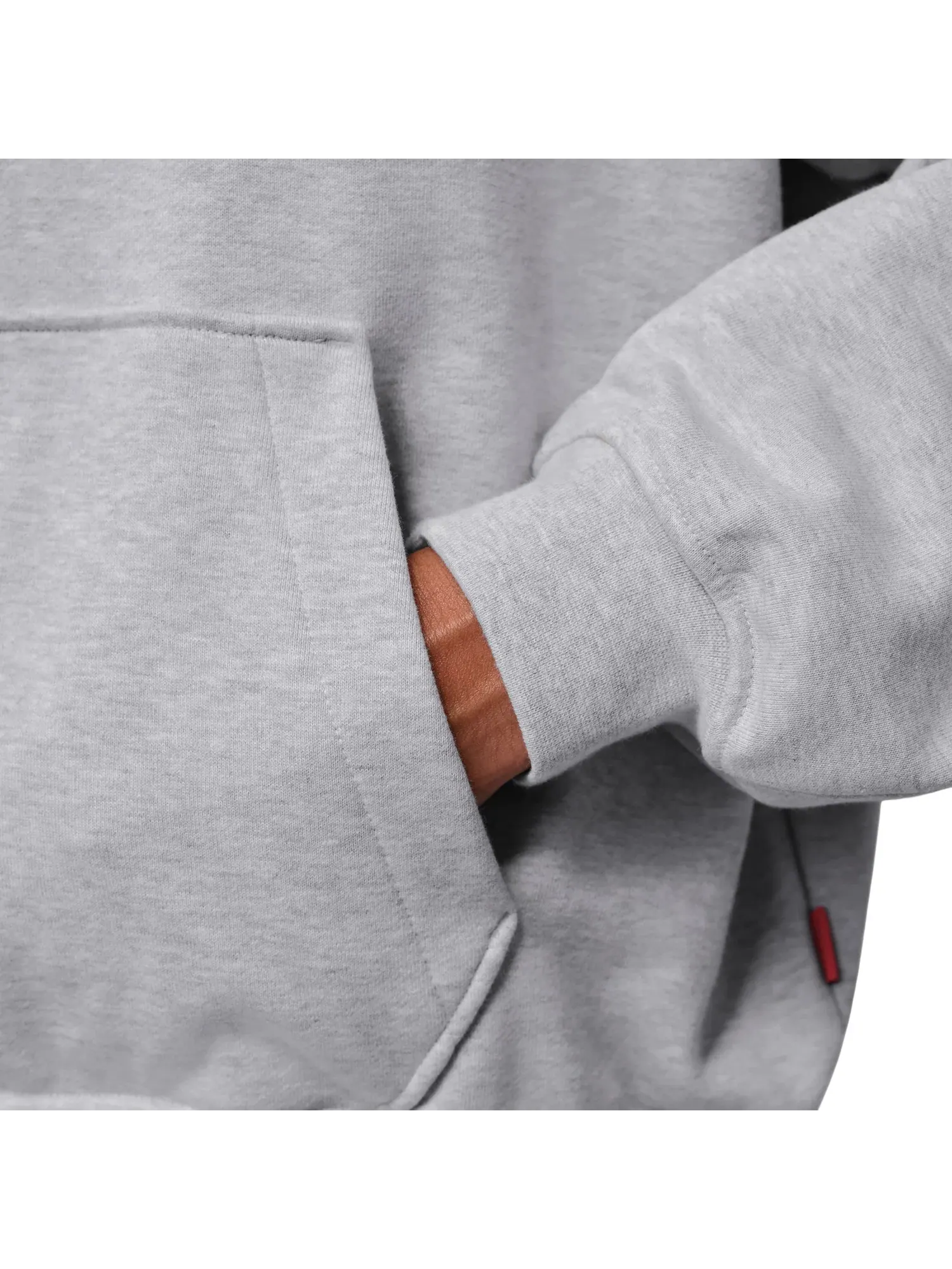 Мужское худи Oversized Jordan Flight Fleece — изображение 4 из 6, серый