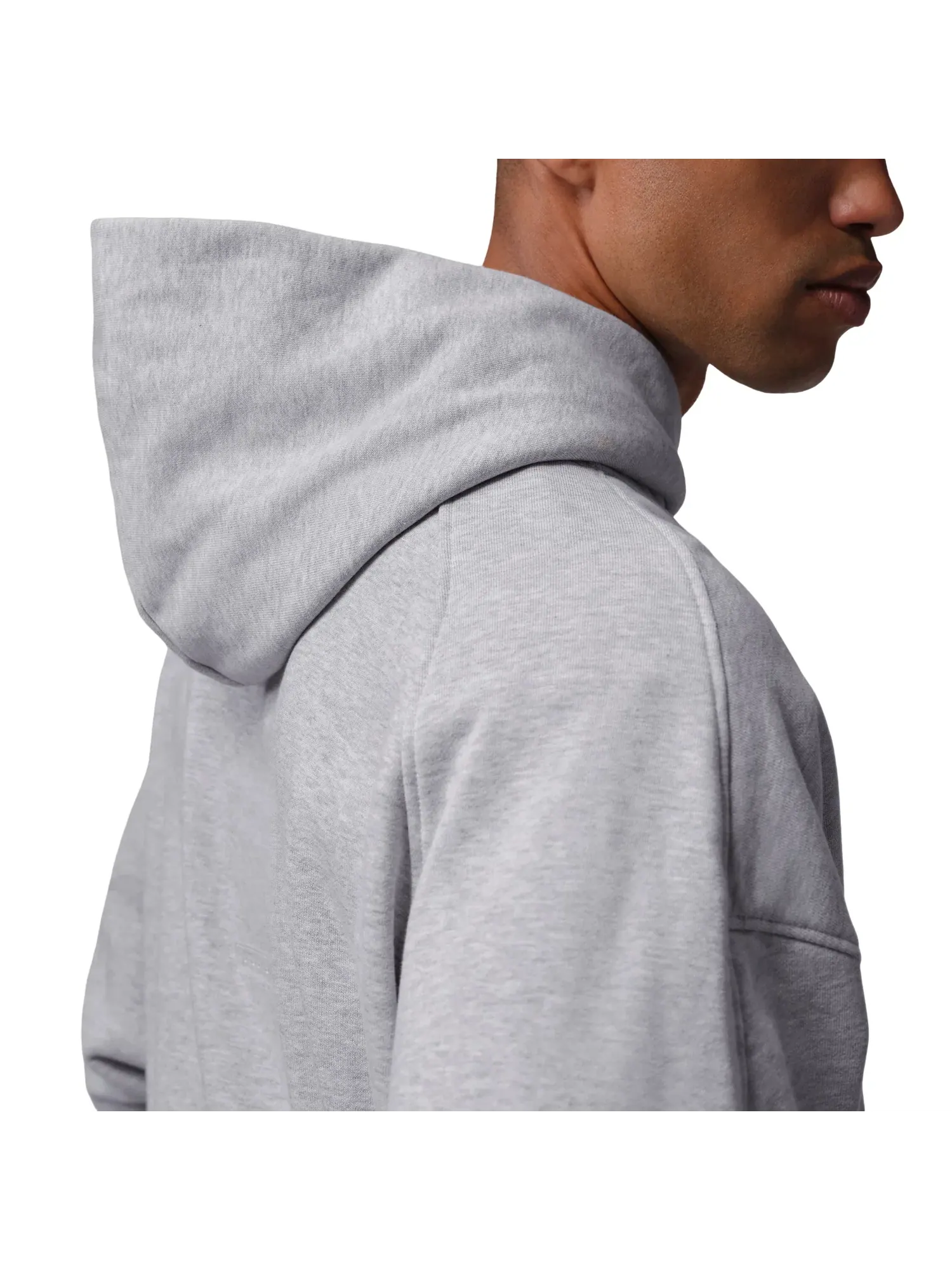 Мужское худи Oversized Jordan Flight Fleece — изображение 6 из 6, серый