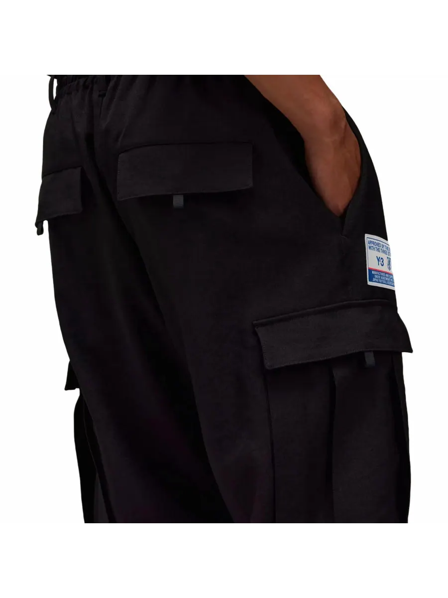 Спортивные брюки adidas Y-3 JFA Pants 'Black' — изображение 4 из 4, черный
